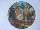 THE BEATLES   SGT PEPPER'S   RARE UK MISPRESSED SIDE 2 x2 PICTURE DISC VINYL LP