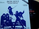 Bon Jovi-Slippery When Wet Mexico LP Promo Radio STATION Unique cover Mercury