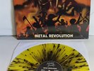 Living Death Metal Revolution Yellow Black Splatter Vinyl LP Record new