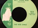 The Nite Owls -Act Your Age- Kentucky Garage 45 on Top Dog - Hear