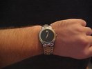 Movado Portico 81 G1 1894 Two Tone Stainless Steel Museum Dial Quartz Watch (The