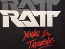 Ratt  -  You're In Trouble(Vinyl LP),1985 Original
