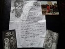 SKULL promo cassettes, photo & letter. Italian Italy Heavy thrash metal 1980's