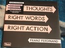 FRANZ FERDINAND RIGHT THOUGHTS,RIGHT WORDS,RIGHT ACTION 2013 LP DOMINO + MP3