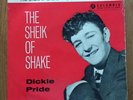 Dickie Pride : The Sheik Of Shake EP - UK rare original 7