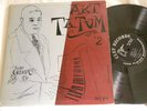 Genius of ART TATUM # 2 solo piano Clef MGC 613 mono dg LP trumpeter logo VG++