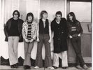 Eddie & The Hotrods - 1975 Promo Photo and Very Early Promo Sticker