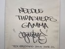 NEEDLE THRASHERS GAMMA Test-Pressing DJ Qbert Q-bert SIGNED
