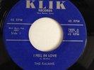 DooWop - THE RAJAHS (AKA NUTMEGS) : I FELL IN LOVE / SHIFTING SANDS - KLIK 7805