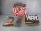 45 RPM Vinyl Records Carrying cardboard Case Orange Swirl Lots of Elvis The