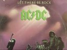 AC  DC   UNIQUE  SOUTH AFRICA   MISPRINT  LP   LET THERE BE ROCK   PURPLE SLEEVE