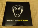 AGAINST ME  New Wave colored record LP yellow vinyl AWESOME SHAPE