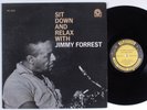 JIMMY FORREST Sit Down And Relax With Jimmy..PRESTIGE LP mono promo