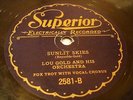 JAZZ LOU GOLD ORCH Sunlit Skies / GLANTZ(ni) SUPERIOR 2581