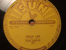 ROCKABILLY 78 ERNIE CHAFFIN LONESOME FOR MY BABY / FEELIN LOW SUN 262 NICE VG++