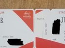 X2 Justin Bieber Cardiff 'Gold Circle' Tickets