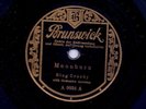 BING CROSBY, Moonburn & Some of these Days, FRENCH Brunswick & Decca TEST pair