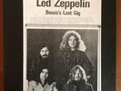 Led Zeppelin - Bonzo's Last Gig 3-Vinyl-LP Box Set Amazing Stork Label Fan Club