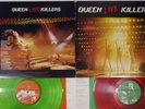 QUEEN LIVE KILLERS WARNER P-5567,8E Japan Clear Green Red Vinyl 2LP