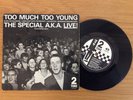 THE SPECIAL AKA LIVE - Too Much Too Young E.p UK TWO TONE *PAPER LABELS* SKA-MOD