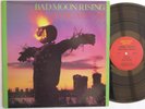 SONIC YOUTH Bad Moon Rising LP, lyric insert orig Homestead no barcode Near-Mint