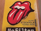 ROLLING STONES ORIGINAL STOCKHOLM NO FILTER 2017 TOUR CONCERT POSTER 84x60CM LP