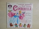 Walt Disney Four Songs From CINDERELLA Official Mickey Mouse Club 10