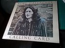 Rory Gallagher Calling Card LP  CHR 1124 EX,EX, 1976 with black  inner A1 B1