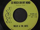 WILLIE & DOTS: So Much On My Mind / Let's Cackle 45 (scarce San Antonio low-rid