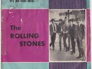 The ROLLING STONES * It's All Over Now * 1964 SWEDEN 45 * Purple - Blue PS *