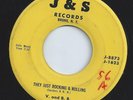 V. AND B.B. r&b rocker THEY JUST ROCKING & ROLLING rockabilly J&S 45 HEAR