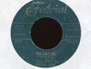 LULU REED & FREDDY KING You Can't Hide on Federal New Breed R&B 45 Hear