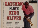 LOUIS ARMSTRONG: Satchmo Plays King Oliver ORIG Audio Fidelity Jazz LP