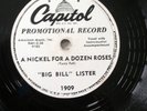 7 V and  78 PROMOS - BILL MONROE, THE THREE SUNS, JOHNNIE AND JACK, CARL SMITH