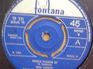 HIGH SOCIETY - PEOPLE PASSING BY  ORIGINAL  1966  UK  FONTANA  45  CLIP
