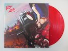 HOT LEG RED LIGHT FEVER UK LP RED COLORED VINYL Justin Hawkins The Darkness