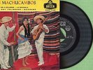 LOS MACHUCAMBOS / Poncho Cuatro Colores DECCA EDGE 71100 Pres Spain 1959 EP EX