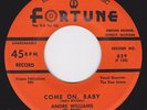 Blues Black Rocker 45-ANDRE WILLIAMS & DON JUANS -Come On Baby / Greasy Chicken