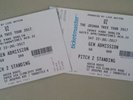 2 x standing U2 tickets dublin noel Gallagher Joshua Tree tour 2017