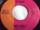 JO STANCE   HEY GIRL ** US RICKY-TICK 45