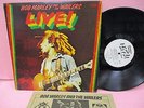 JAPAN PROMO WHITE LABEL BOB  MARLEY AND THE WAILERS LIVE ILS-80451 INSERT