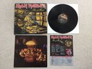 Iron Maiden Piece Of Mind GOLD STAMP PROMO Vinyl w/ Merch Insert US Pressing