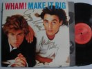 WHAM  Make It Big LP COLUMBIA George Michael Signed Cover ORIG. INNER SLEEVE