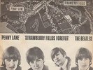 THE BEATLES 'PENNY LANE' DENMARK  MAP PS 45