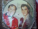 Elvis Presley & Bill Haley picture disc-NM