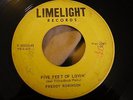 FREDDY ROBINSON Five Feet Of Lovin' / Not Like Now Rockabilly Rock 45 VG+
