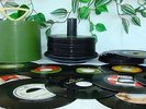 Retro Storage CASE with 45-rpm records (Late 60's & Early 70's) - Listed Below