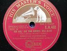 COMEDIAN HARMONISTS ON RARE 12” GERMAN HMV 78
