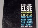 CL - Cannonball Adderley - Somethin' Else LP Blue Note 1595 Mono New York USA DG