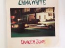 China White - Danger Zone on Frontier Records kbd punk LP